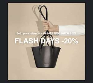 Massimo Dutti: FLASH DAYS -20% + envíos gratis