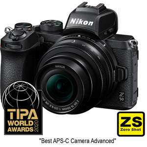 Cámara Nikon Z50 + Objetivo NIKKOR Z DX 16-50mm f3.5-6.3 VR. (Zero Shot)