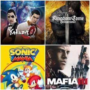 XBOX :: Juega Gratis Yakuza 0, Sonic Mania, Kingdom Come Deliverance y Mafia III