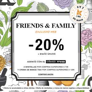 Kiehl’s Friends & Family -20% + Envío gratis