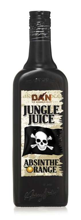 3 Botellas Jungle Absenta Orange Jungle - 700 ml - Total: 2100 ml.