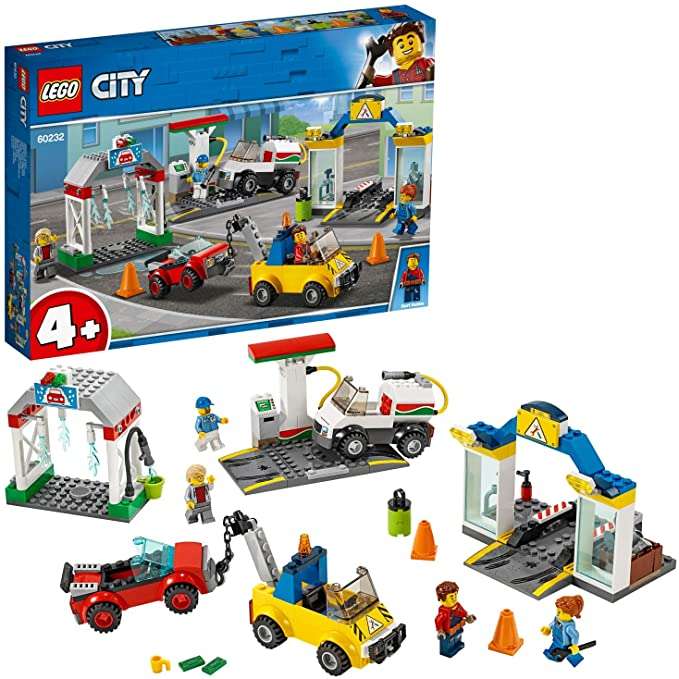 LEGO City Town - Centro Automovilístico Set de construcción con Coches de Juguete para Recrear Aventuras en la Ciudad