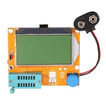 LCD Graphical Transistor Tester