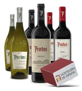 Caja solidaria de vinos PROTOS.