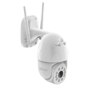 DIGOO DG-ZXC42 4X Zoom Óptico 10 LED 1080P PTZ IP66 Outdoor APP Remote Control IR Night Vision NVR Security Monitor
