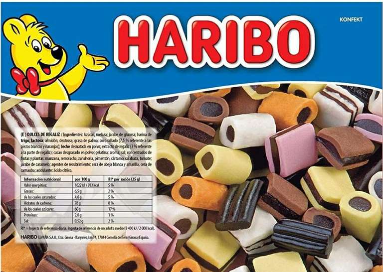 HARIBO Konfekt - Geles dulces 1kilo