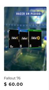 Reserva previa Fallout 76 con Acceso a Beta y Regalo Xbox PS4 PC