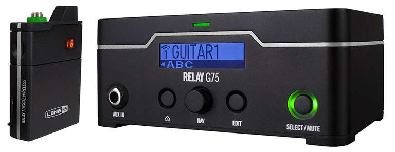 Line 6 G75 Wireless Guitar System (Receptor + Transmisor de bolsillo)