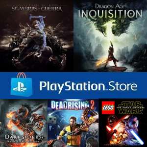 PS4 :: 5 Juegos +75% descuento (Dragon Age, Darksiders Warmastered Edition, Lego Star Wars y Tierra Media)