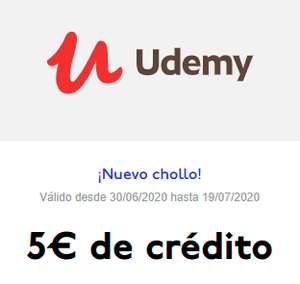5€ gratis para Udemy con Unidays