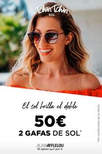 2 gafas de sol por 50€