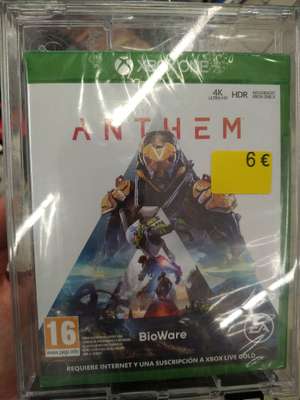Anthem - Xbox One - Carrefour Madrid Sur