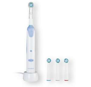 Cepillo dental eléctrico compatible con recambios Oral-B® y Dentalux