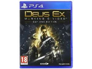 Juego PS4 Deus ex: Mankind Divided day one Edition
