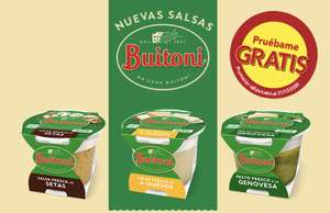 Nuevas salsa Buitoni Gratis (Reembolso)