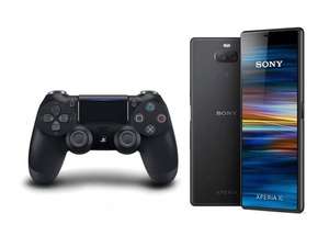 Pack SONY: Smartphone Sony Xperia 10 3/64GB Negro + Sony Dualshock PS4 V2 Negro