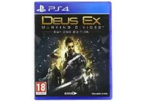 PS4 Deus ex: Mankind Divided day one Edition (Importación Inglesa)