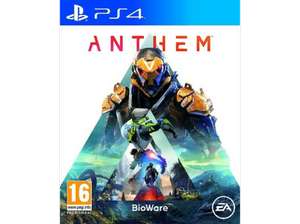 Anthem PS4 a 6.90 + 1,99 de gastos de envío.