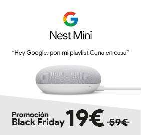 (BLACK FRIDAY) Google Nest Mini por solo 19€