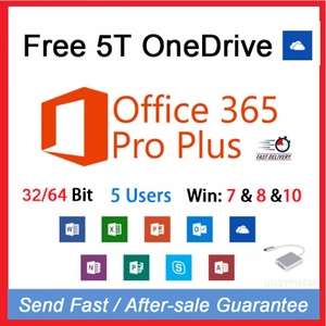 Office 365 Pro Plus 2020 + 5TB OneDrive