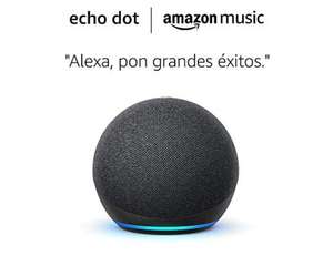 Amazon Echo Dot (4.ª generación) + 6 meses GRATIS Amazon Music Unlimited