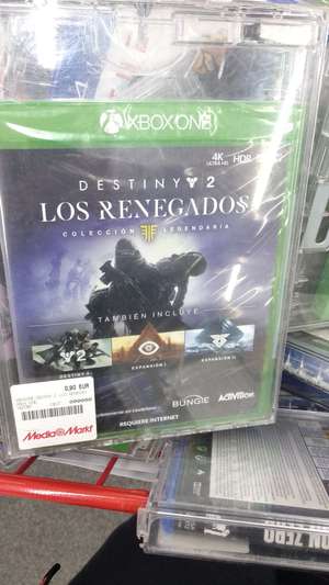 XBOX ONE Destiny 2: Los Renegados - Colección Legendaria