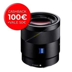 Sony Zeiss 55mm F1.8 Con cashback de 100€ + 50€ en fotoruanopro