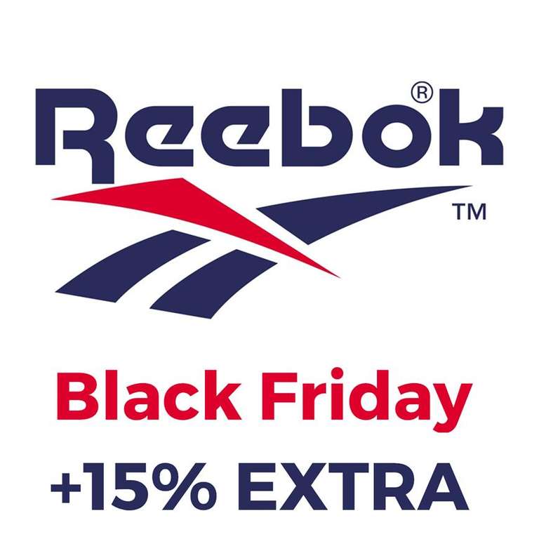 Black Friday en Reebok + 15% EXTRA