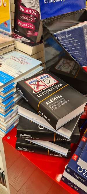 Diccionario Alemán Collins compact plus en books center de comercial Madrid Río (Madrid)