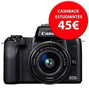 Canon EOS M50 Negra + EF-M15-45mm
