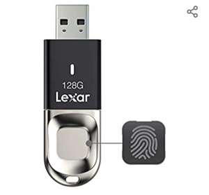 USB 128gb lexar jumpdrive fingerprint