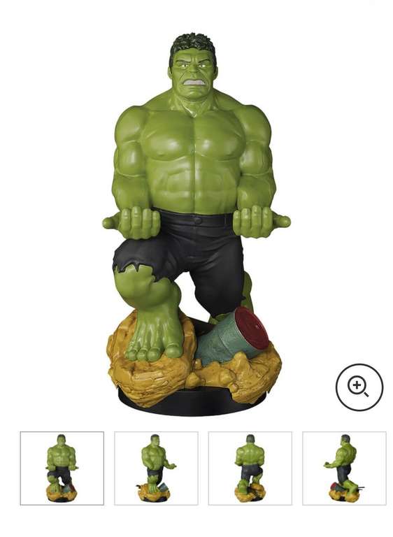 Soporte Mando o Móvil Marvel Hulk (30 cm) - Cable Guy