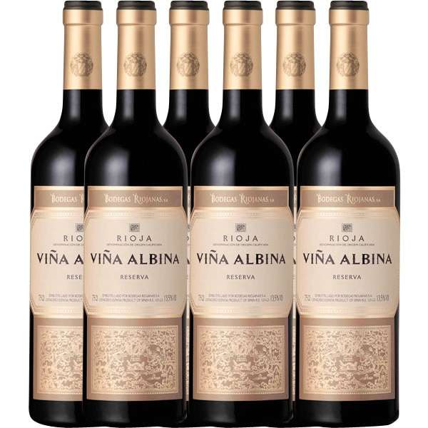 6 Botellas Viña ALBINA Reserva