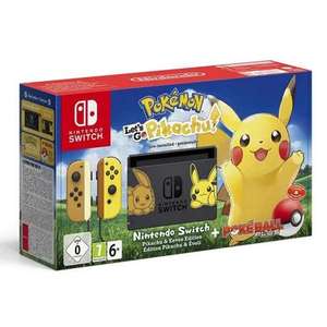 Nintendo Switch Pokémon: Lets Go Pikachu + Poké Ball Plus Edición Limitada