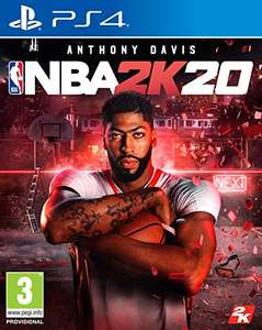 NBA 2K20 PS4 físico precio mínimo de Amazon.