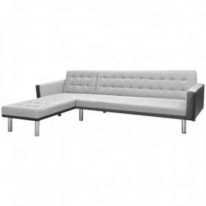 Sofa Cama en tela 218cm esquinero