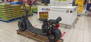 Citycoco scooter eléctrico 12H negro (Carrefour Dos Mares)