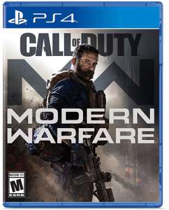 Call of Duty Modern Warfare PS4 a 29 euros.