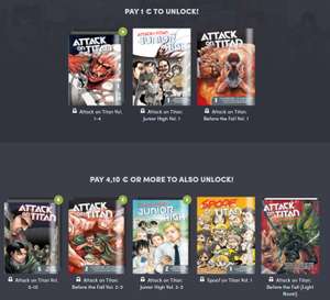 Pack Manga: Attack on Titan [cómics, libros electrónicos y audiolibros]