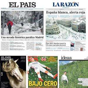 GRATIS :: Prensa - El Pais (Semanal, Negocios, Icon, Babelia e Ideas), AS, La Razón