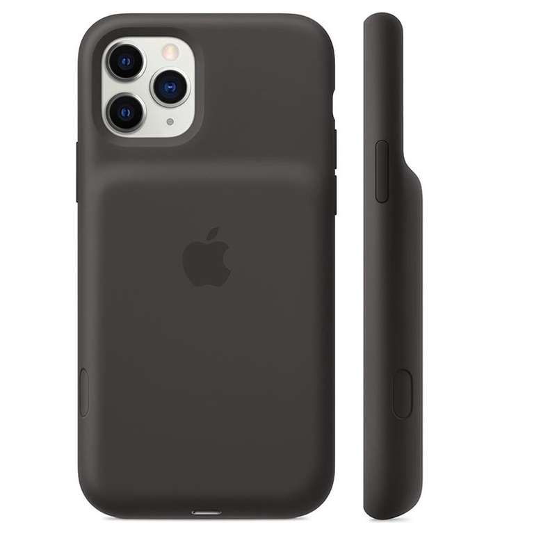 Funda Apple Smart Battery Case con carga inalámbrica (iPhone 11) en negro