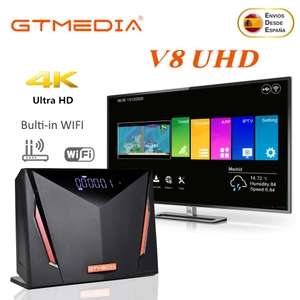 GTMEDIA V8 UHD 4K (DVB-S/S2/S2X,DVB+T/T2) Aliexpress PLAZA