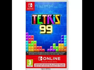 Nintendo Switch Tetris 99 + 12 Meses NINTENDO SWITCH ONLINE // OFERTA TAMBIEN LOCAL