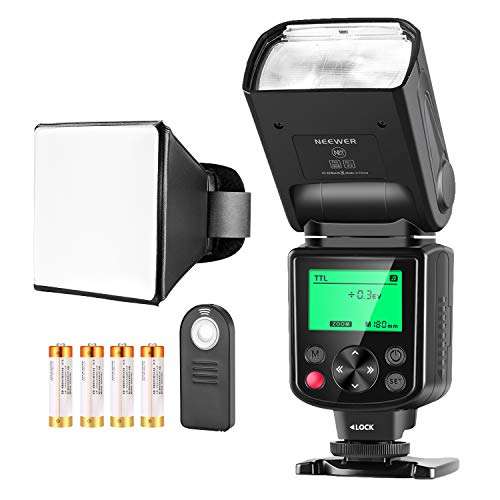 Flash Neewer NW635 TTL GN58 compatible con cámaras Sony
