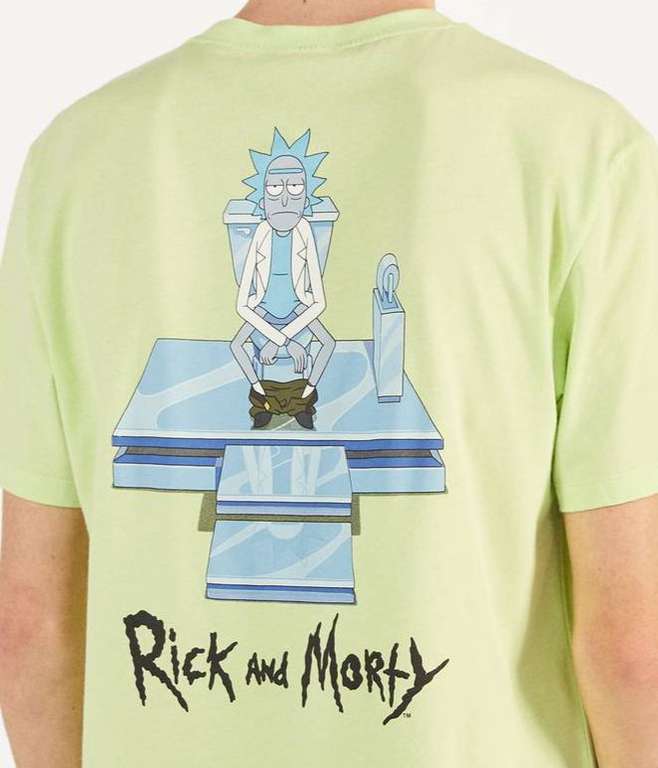 Camiseta Rick & Morty En el TRONO (WC)
