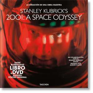 TASCHEN - Libro de Stanley Kubrick. 2001: una odisea del espacio con DVD y póster
