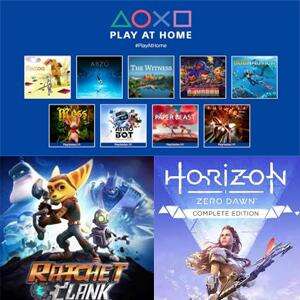 PlayStation :: 4 meses de juegos gratis y ofertas #PlayAtHome