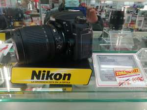 Nikon D7500 + Lente 18-105mm (Madrid - Mediamarkt Castellana200)