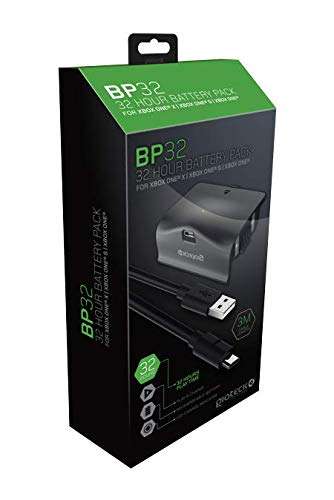 Pack de Bateria de 1400 mAh y cable de carga de 3 metros BP-32 (Xbox One)