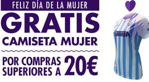 Camiseta Málaga de Mujer (por compras >20€)